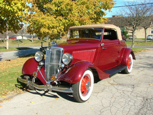 1934 Green Ford Other Convertible