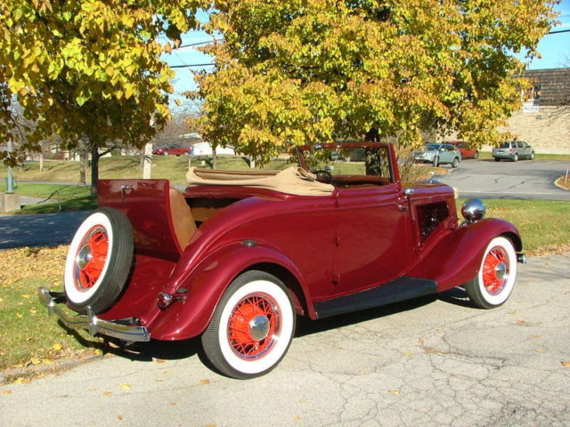 1934 Green Ford Other Convertible