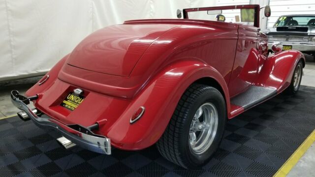 1934 Red Ford Cabriolet Convertible