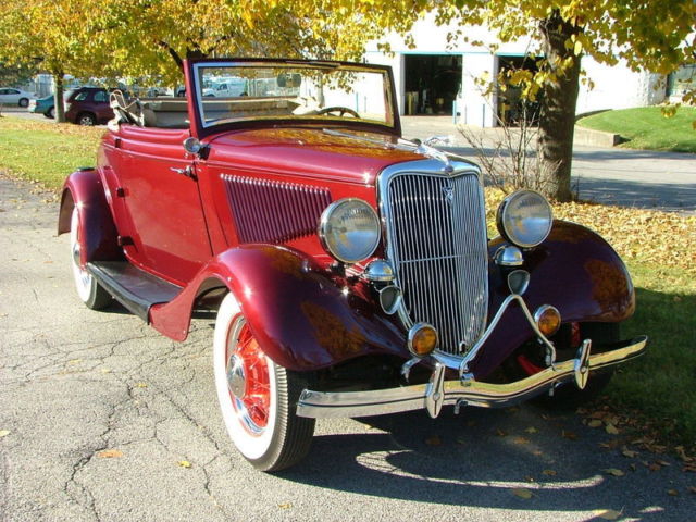 1934 Green Ford Other Convertible