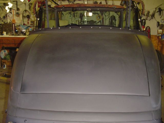 1934 primer Ford Model 40 Convertible