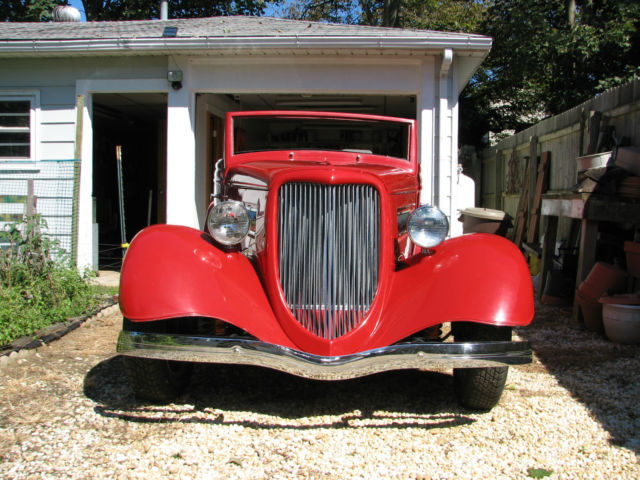 1934 Red Ford Other Convertible