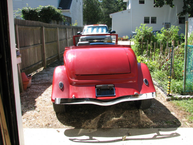 1934 Red Ford Other Convertible