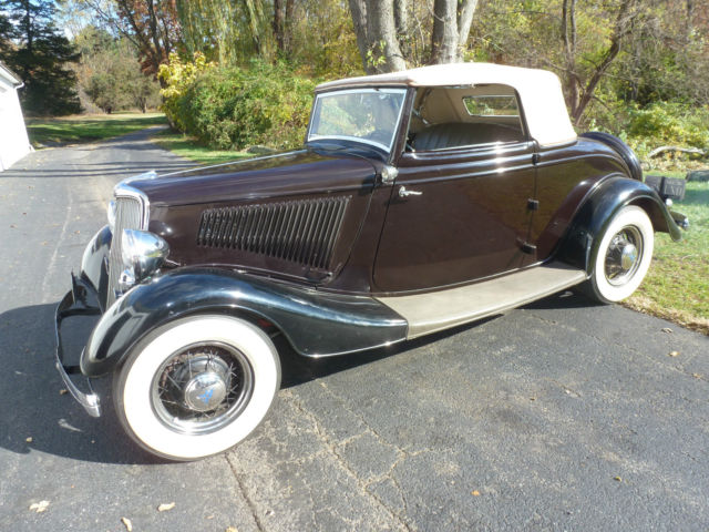 1934 Brown Ford Other Convertible