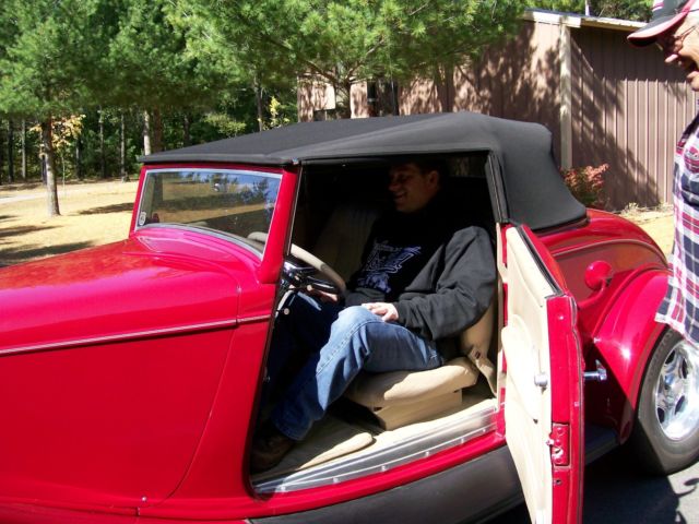 1934 LaFrance Red Ford Other Convertible