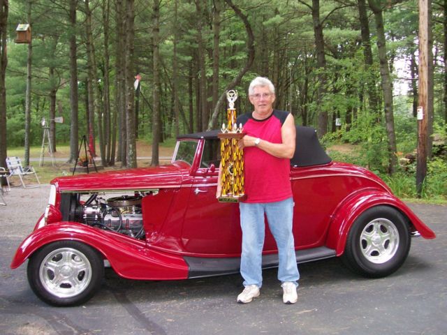 1934 LaFrance Red Ford Other Convertible