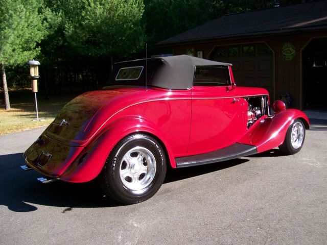 1934 LaFrance Red Ford Other Convertible
