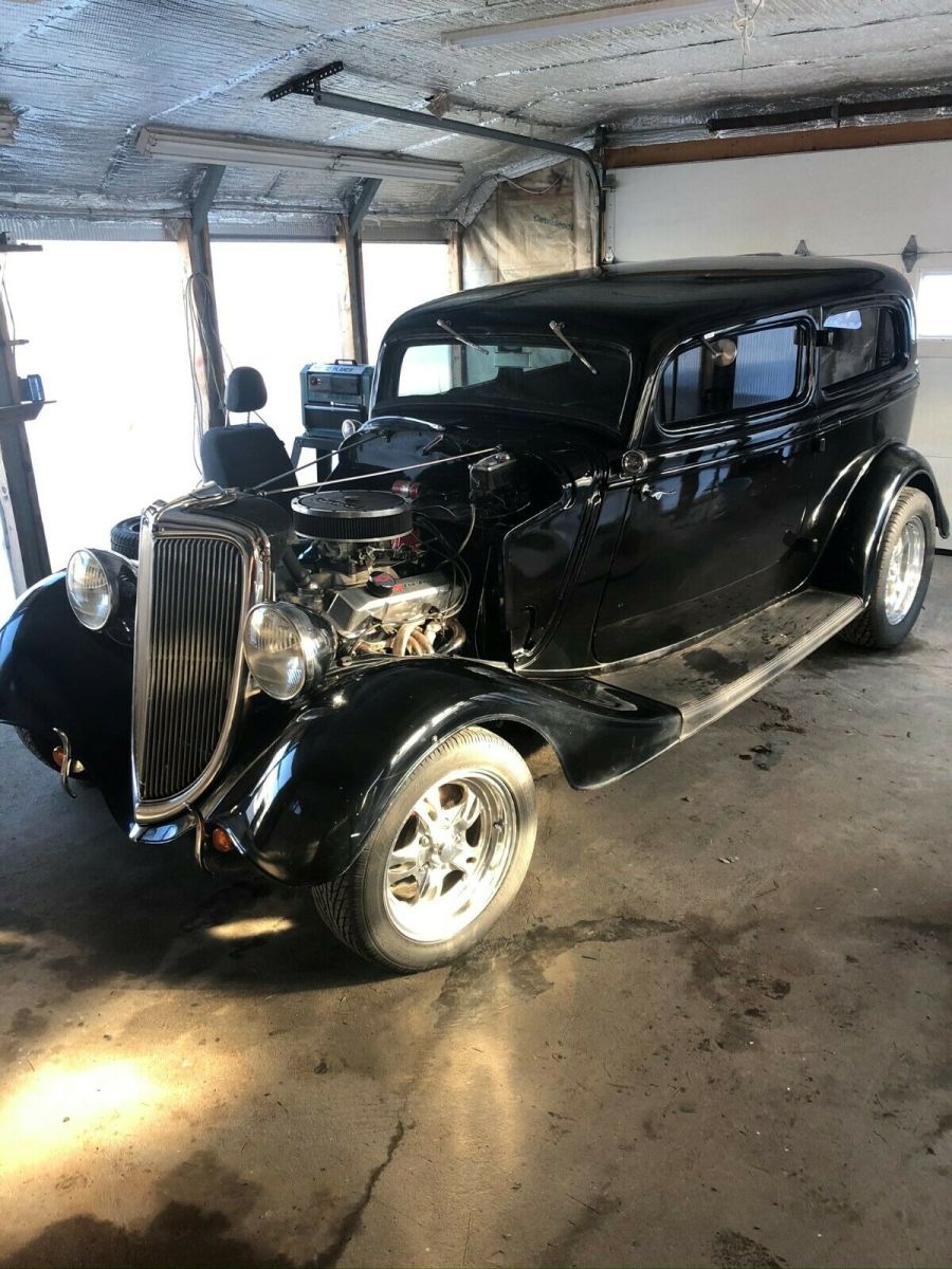 1934 Black Ford Tudor Coupe