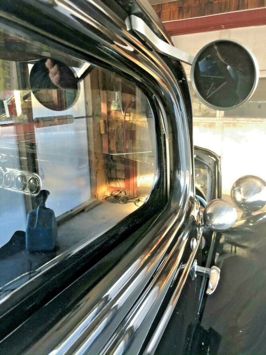 1934 Black Ford Tudor Coupe