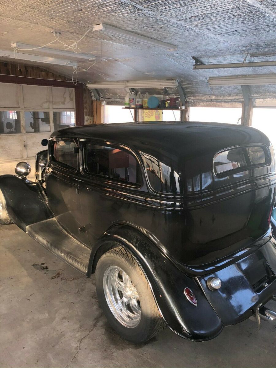 1934 Black Ford Tudor Coupe