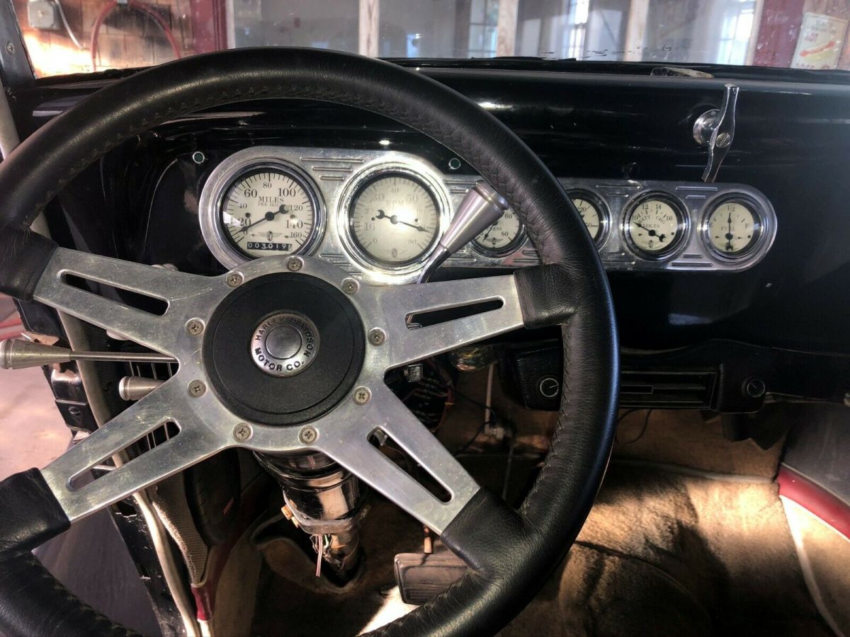 1934 Black Ford Tudor Coupe