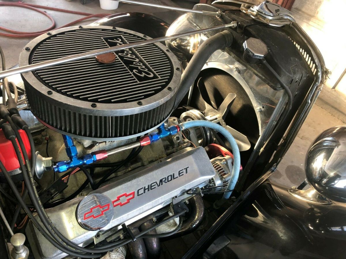 1934 Black Ford Tudor Coupe