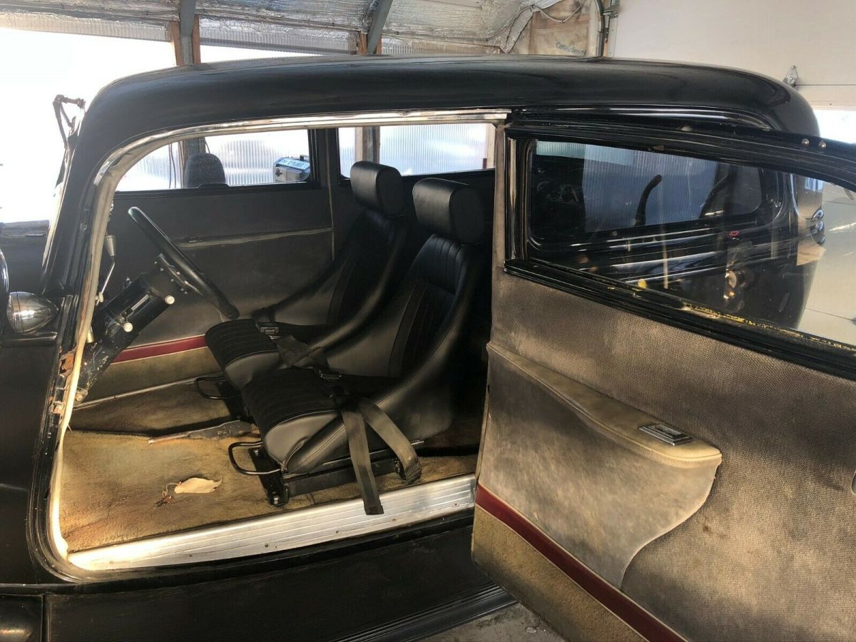 1934 Black Ford Tudor Coupe