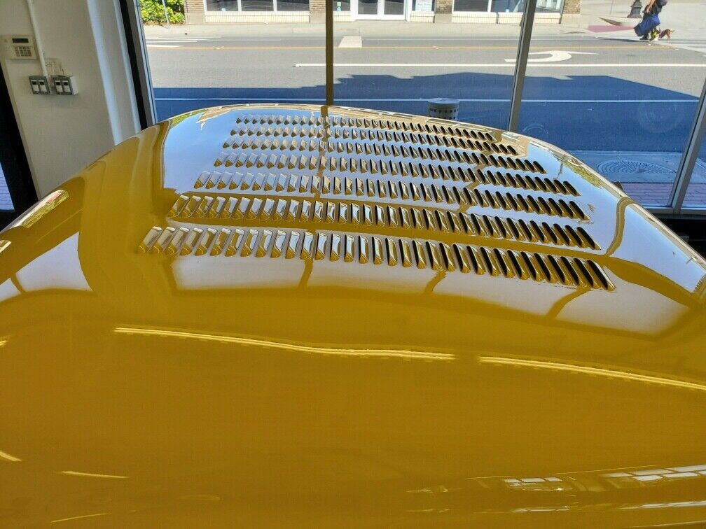 1934 Yellow Ford Coupe Coupe