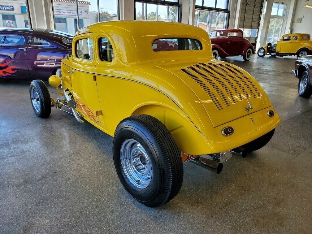 1934 Yellow Ford Coupe Coupe