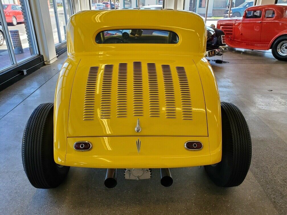 1934 Yellow Ford Coupe Coupe