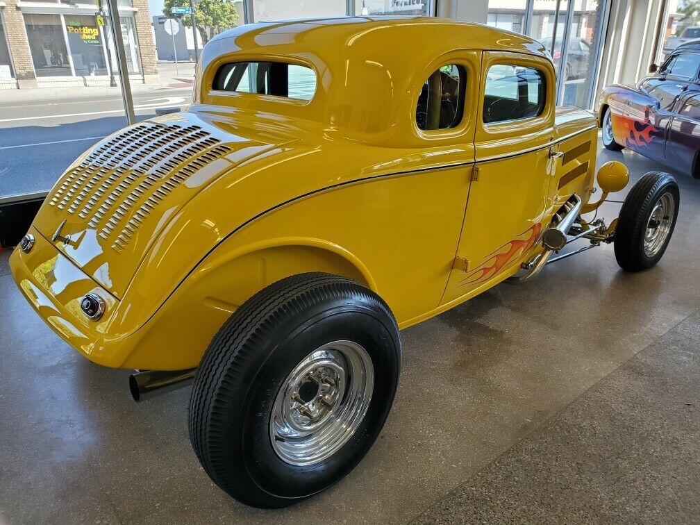 1934 Yellow Ford Coupe Coupe