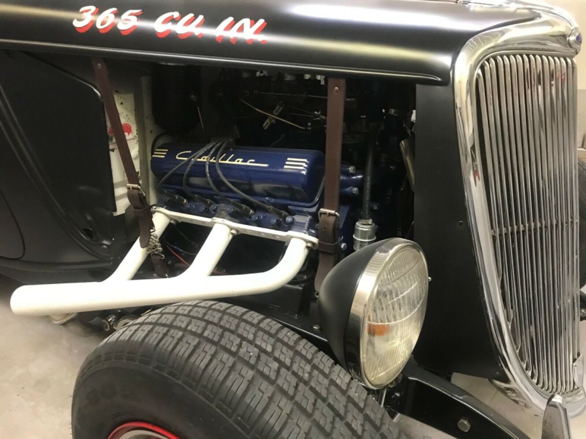 1934 Black Ford Model 40 Coupe