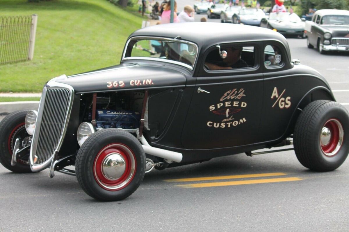 1934 Black Ford Model 40 Coupe