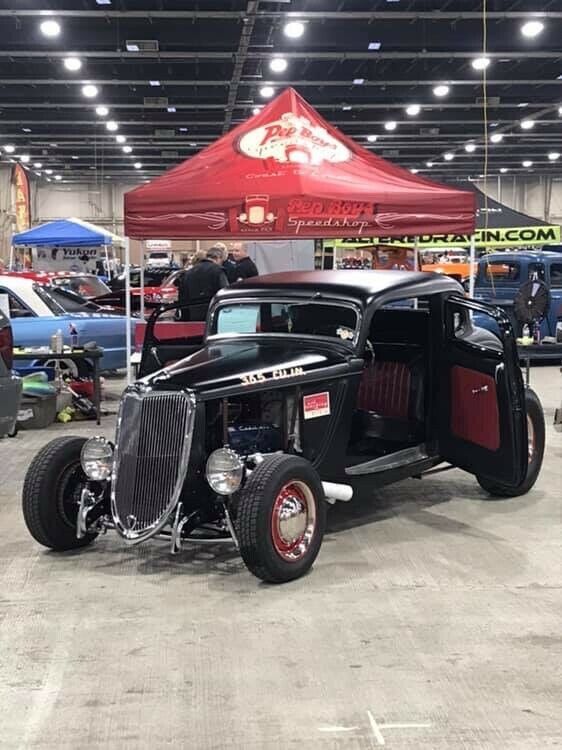 1934 Black Ford Model 40 Coupe