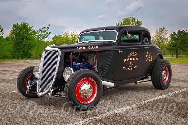 1934 Black Ford Model 40 Coupe