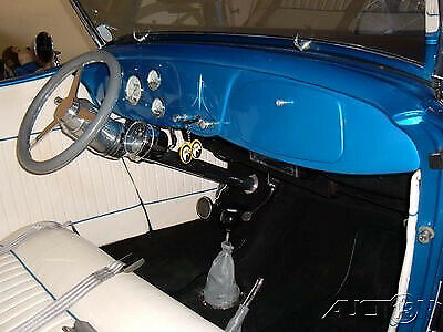 1934 Blue Ford Custom Roadster