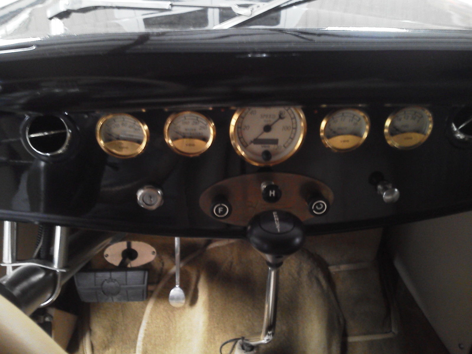 1934 Black/Red Ford Other Coupe