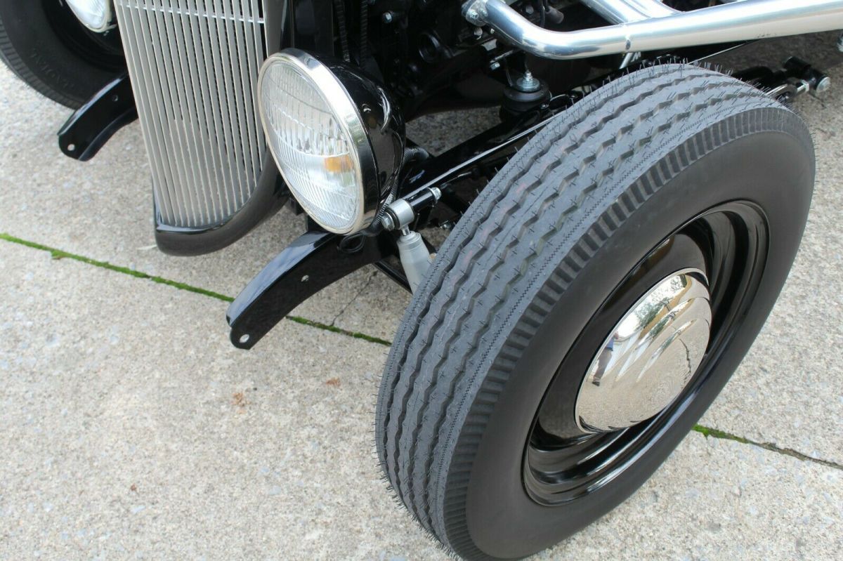 1934 Black Ford Model A Coupe