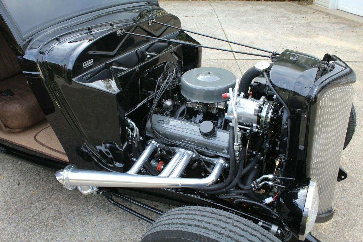 1934 Black Ford Model A Coupe