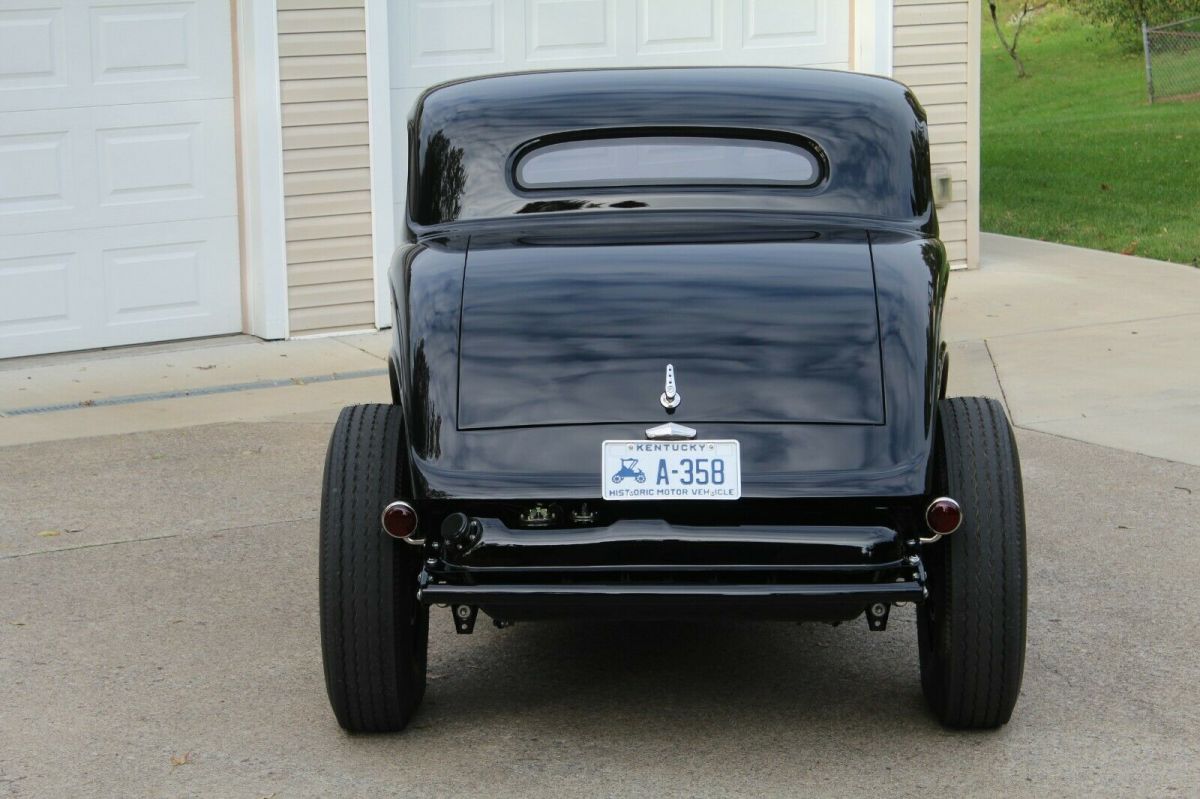 1934 Black Ford Model A Coupe