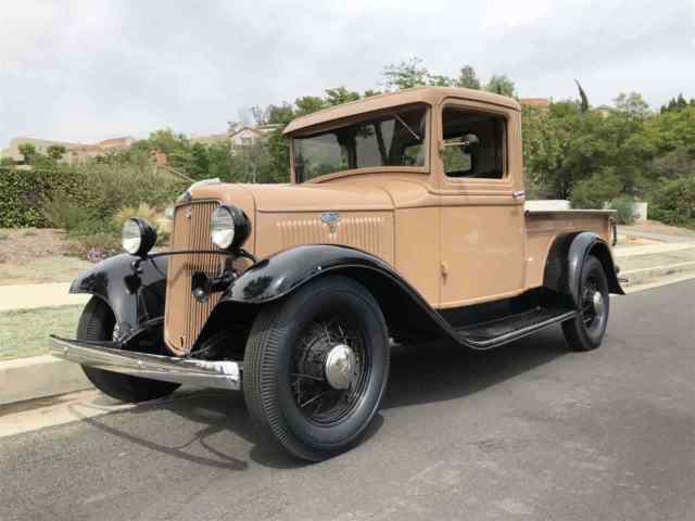 1934 Tan Ford Other Pickups