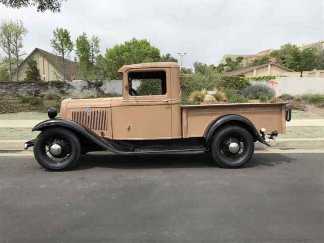 1934 Tan Ford Other Pickups