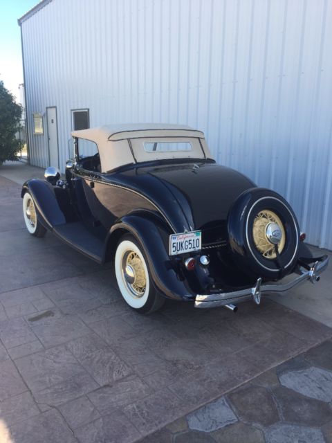 1934 Blue Ford Other Convertible