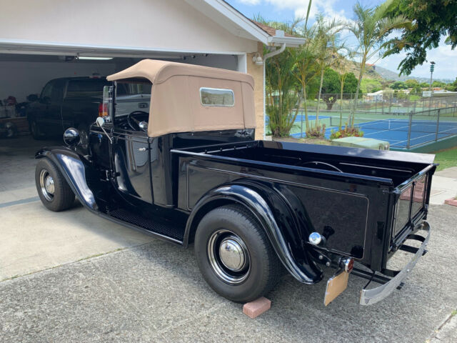 1934 Black Ford Other Open Cab Roadster Pickup