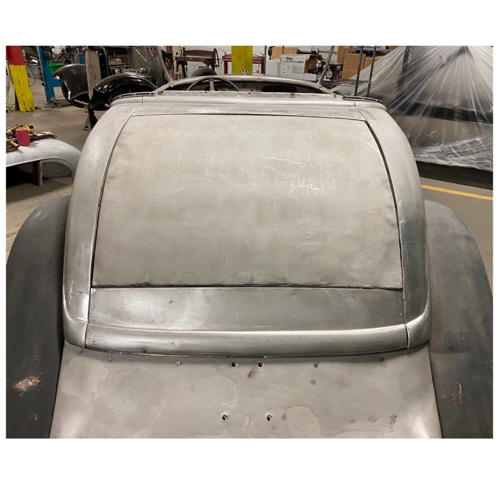 1934 Blue Ford Roadster Convertible