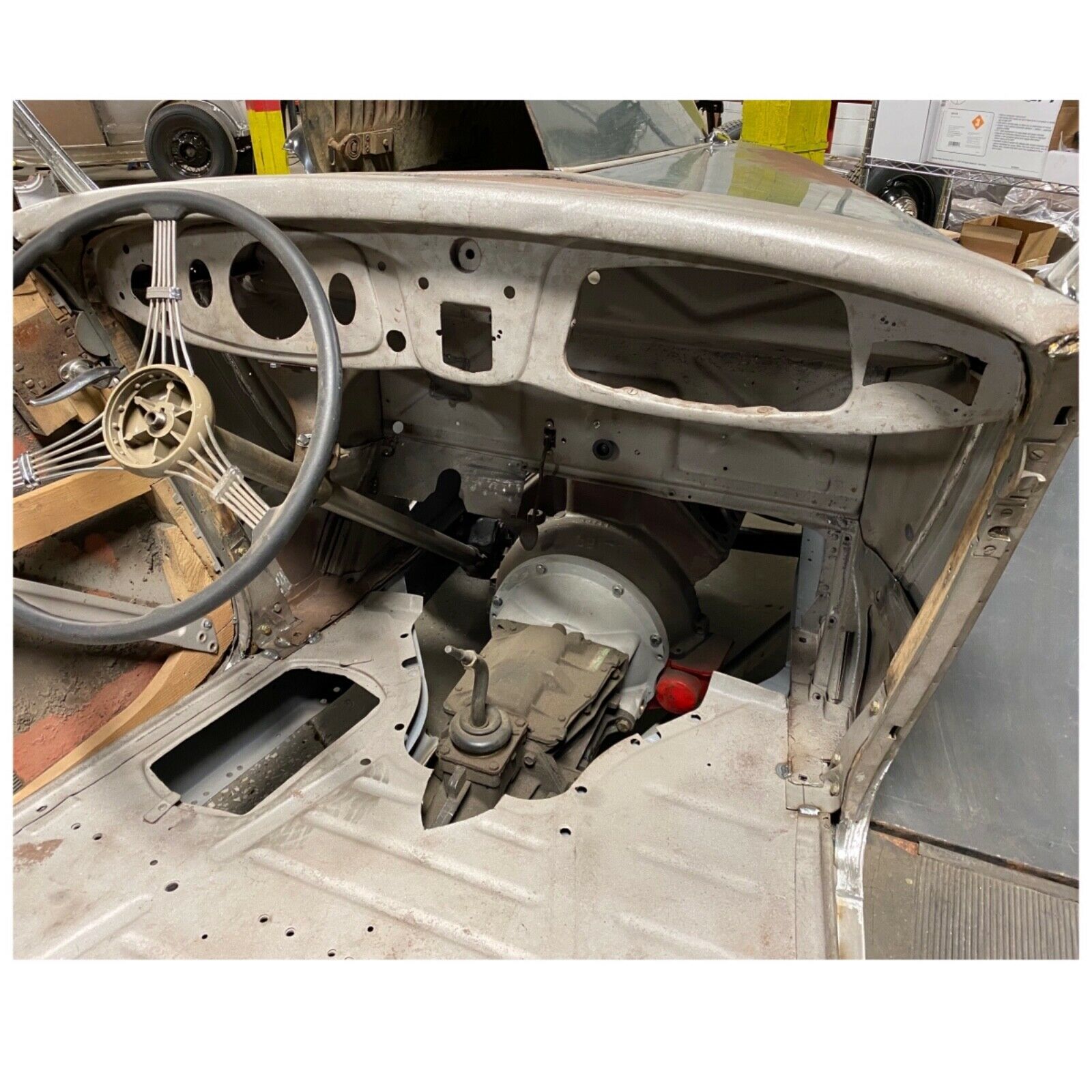 1934 Blue Ford Roadster Convertible