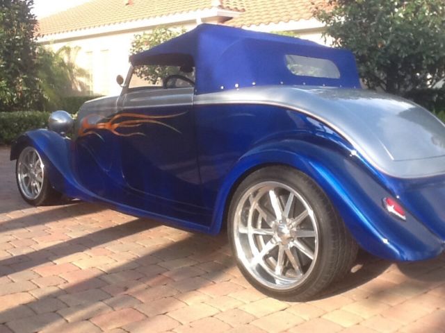 1934 Blue/ Silver Ford Other Convertible