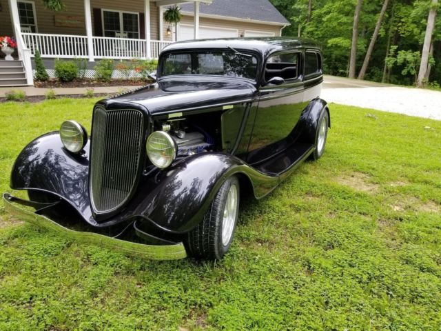 1934 black ice metallic Ford 2 door sedan sedan