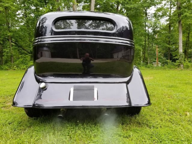 1934 black ice metallic Ford 2 door sedan sedan
