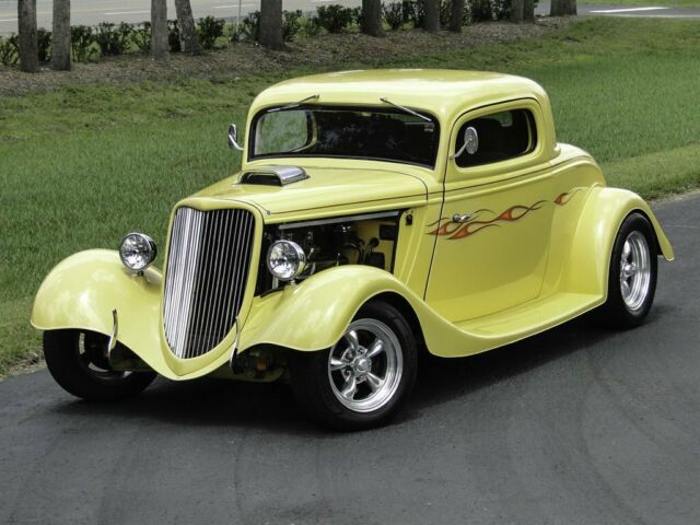 1934 Yellow Ford Other 2d : 2 Door Hard TOP