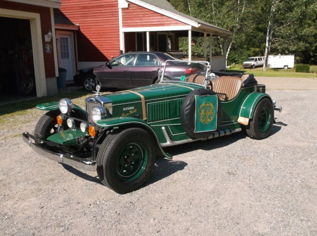 1934 Green Ford Model A Convertible