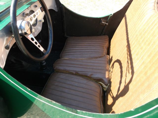 1934 Green Ford Model A Convertible