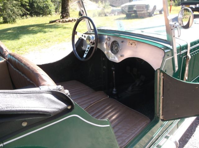 1934 Green Ford Model A Convertible