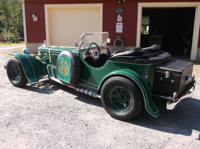 1934 Green Ford Model A Convertible