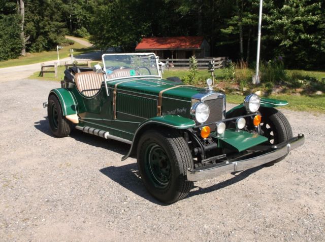 1934 Green Ford Model A Convertible