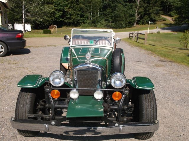 1934 Green Ford Model A Convertible