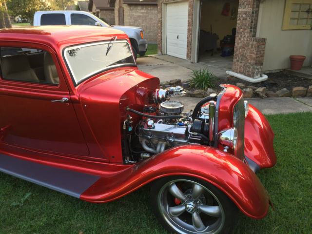 1934 Candy Apple Red Ford Other Coupe