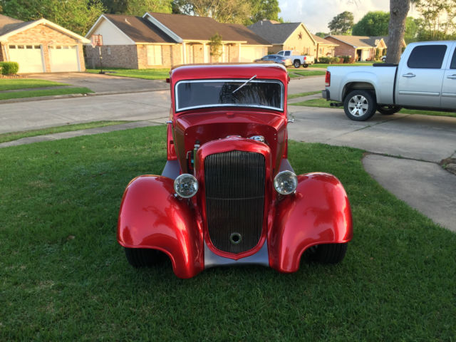 1934 Candy Apple Red Ford Other Coupe