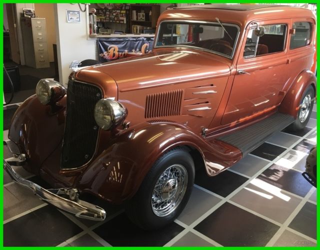 1934 Brown Plymouth PE Coupe