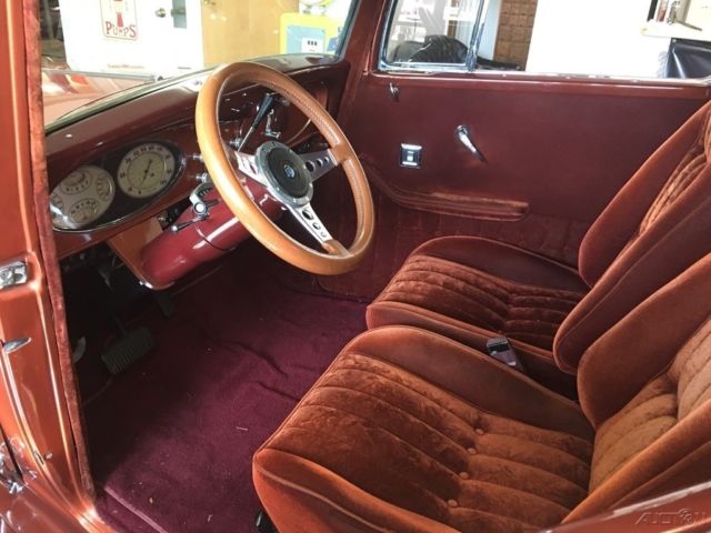 1934 Brown Plymouth PE Coupe